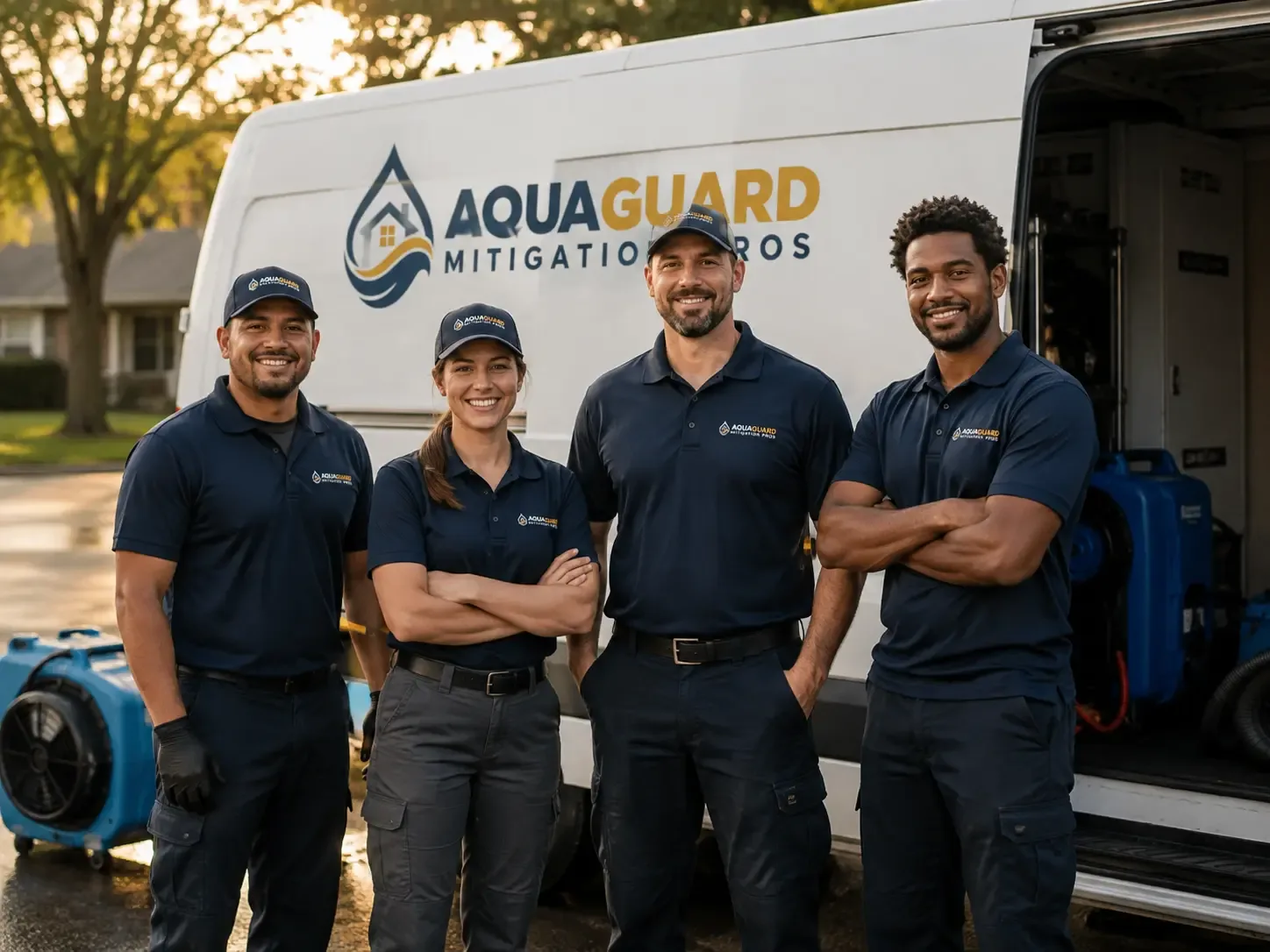 Water Damage Mitigation company in La Loma, NM